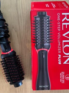 Revlon Black and Red One-Step Volumizer Plus Brush